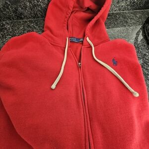 Polo by Ralph Lauren Red Hoodie
